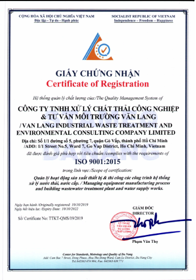 Tiêu chuẩn ISO 9001:2015